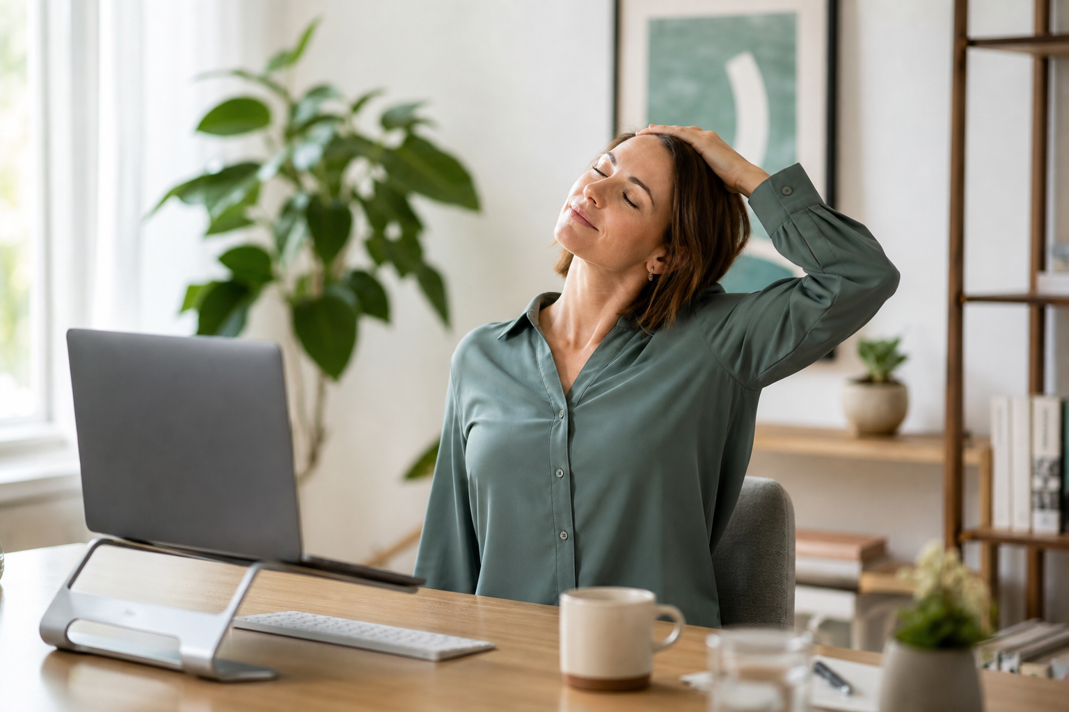 Nackenschmerzen im Homeoffice: 7 einfache Tipps für mehr Entlastung