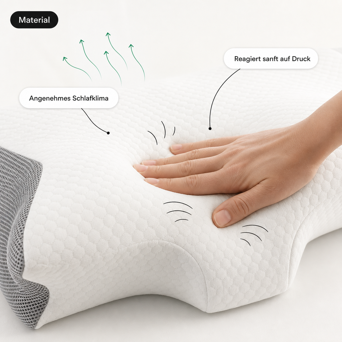 NeckVita Wellness-Duo Set – Nackenkissen & 6D-Massagegerät