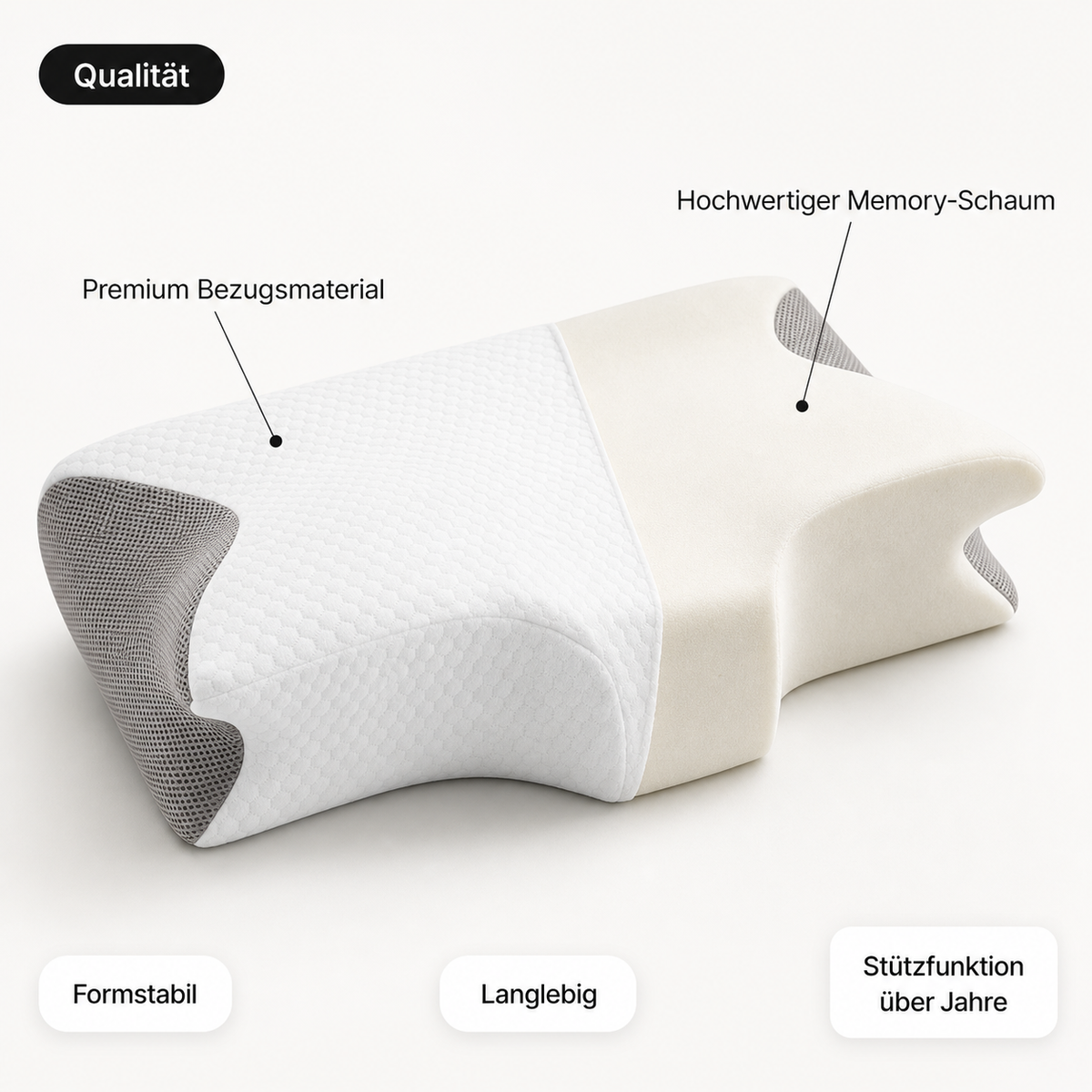 NeckVita Wellness-Duo Set – Nackenkissen & 6D-Massagegerät