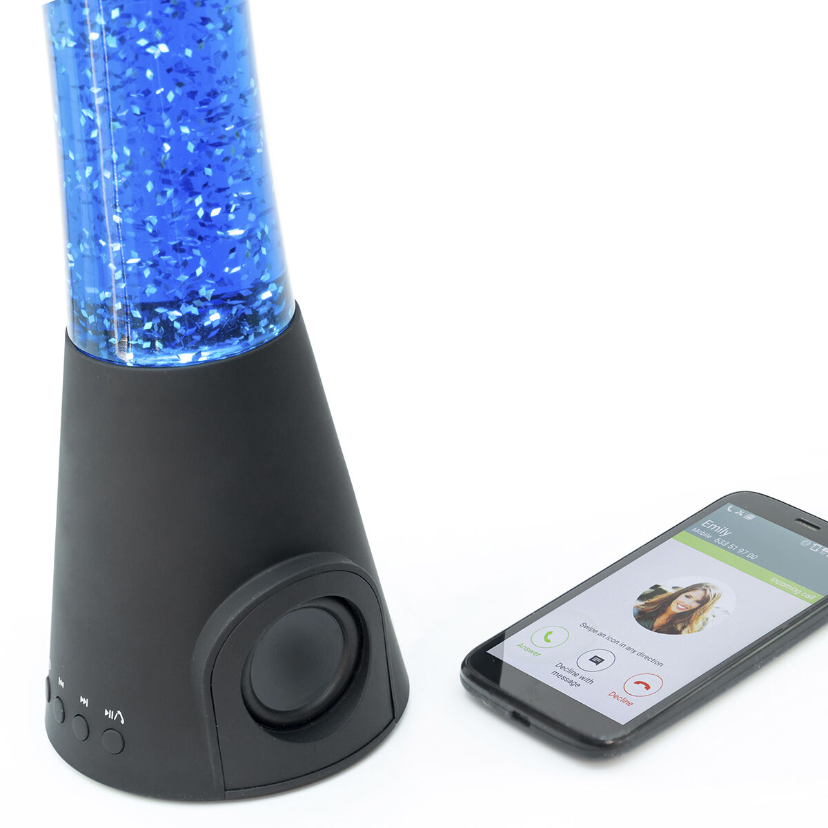 Lavalampe mit Lautsprecher und Mikrofon Flow Lamp InnovaGoods