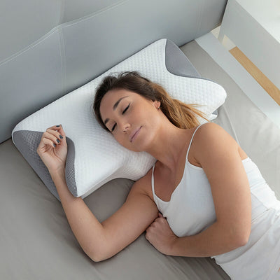 Ergonomisches Nackenkissen – Viskoelastisch & Formstabil